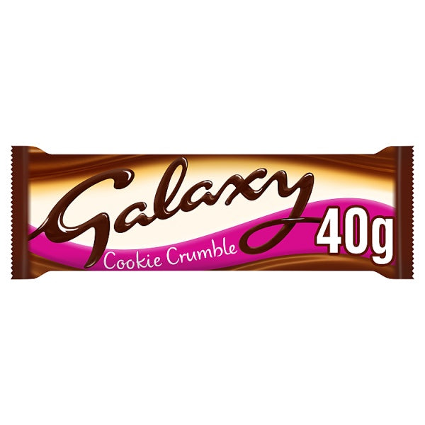 Galaxy Cookie Crumble Chocolate Bar 40g