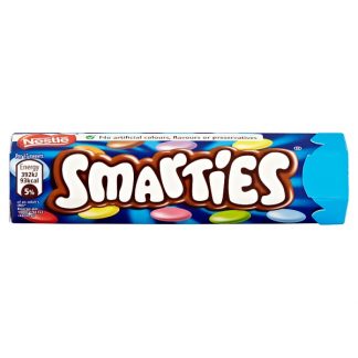 Smarties Milk Chocolate Sweets Tube